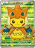 Image of 208/XY-P Poncho-wearing Pikachu